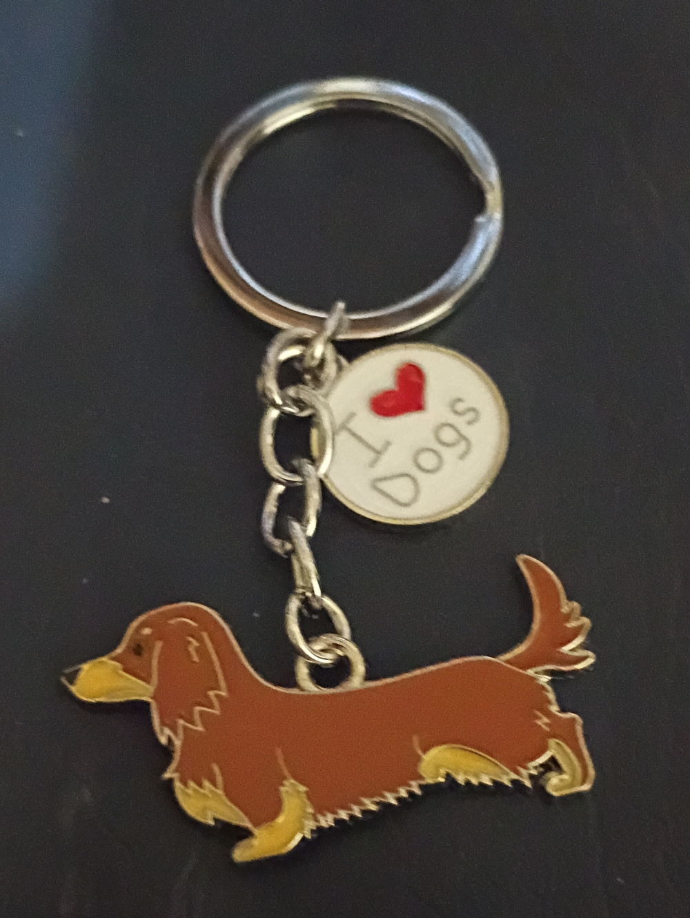 Daschaund Key Chain & Charm